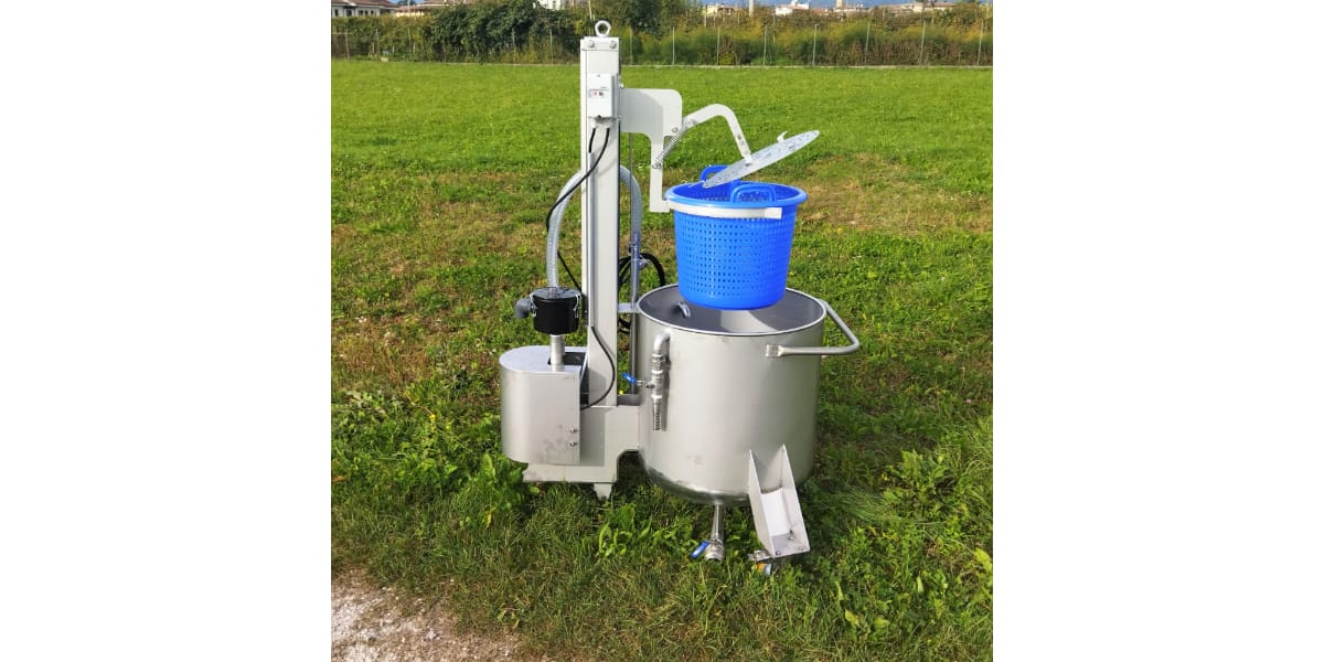 New basket washing machine for fruit and vegetables